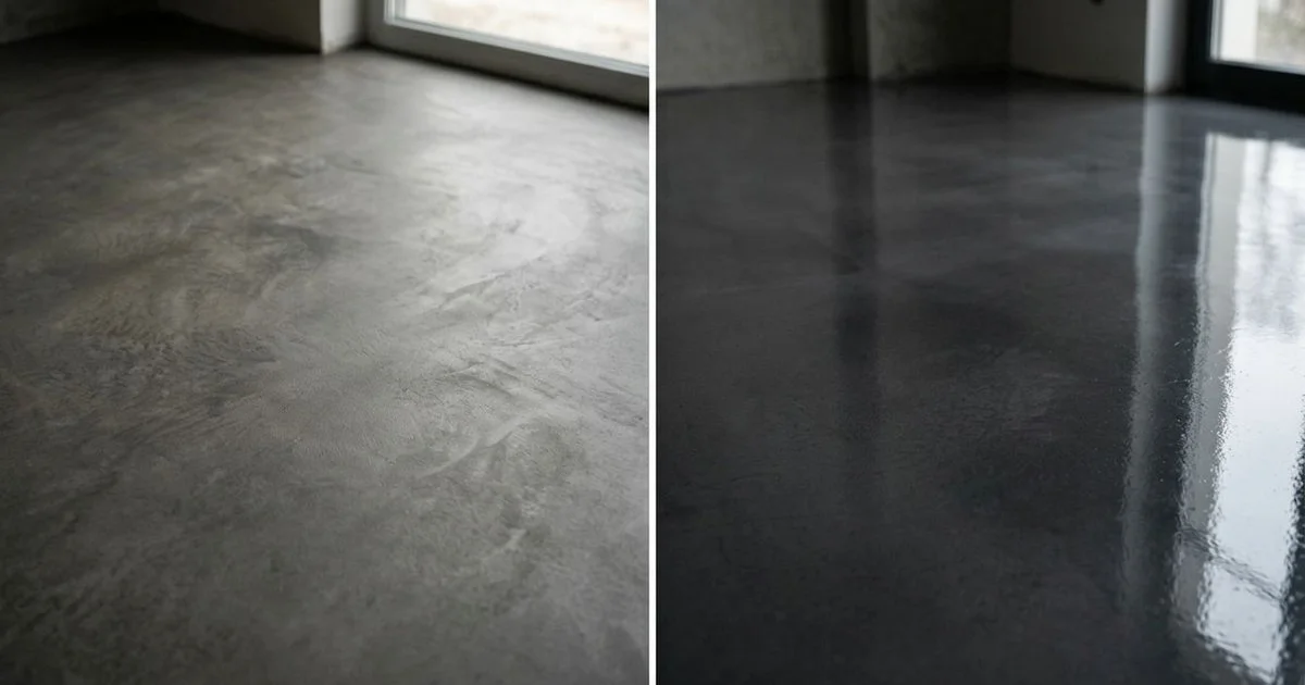 Béton Ciré ou Résine Époxy : Quelles Différences et Lequel Choisir ?
