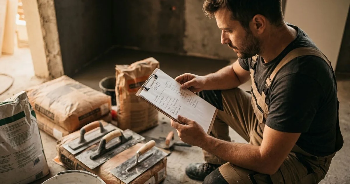 Prix du Béton Ciré au m² en 2026 : Tarifs Pose et Fourniture